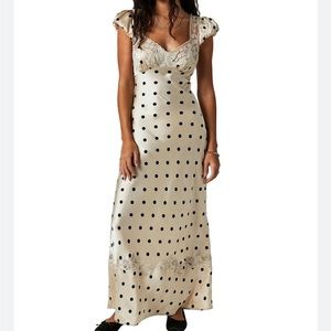 Free People Butterfly Babe Maxi Dress Size M